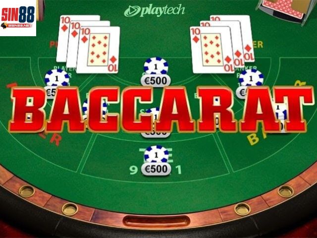 Cách tính điểm bài Baccarat sin88