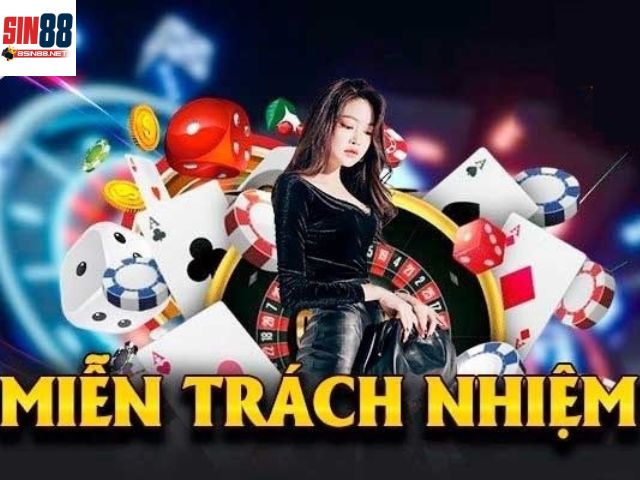 Chính sách miễn trừ trách nhiệm của người dùng và nhà cái